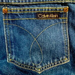 Vintage 1980’s High Waist straight leg Calvin Klein Jeans size 29
